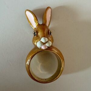 Kate Spade New York rabbit statement Ring Size 7 NWOT - Desert Muse gold bunny